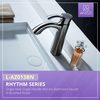 Anzzi Rhythm Single-Handle Mid-Arc Bathroom Faucet in Brushed Nickel L-AZ013BN